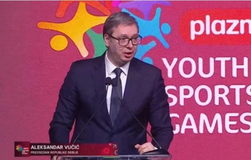 "Borite se i sigurno ćete pobediti!": Vučić se obratio mladim sportistima (VIDEO)