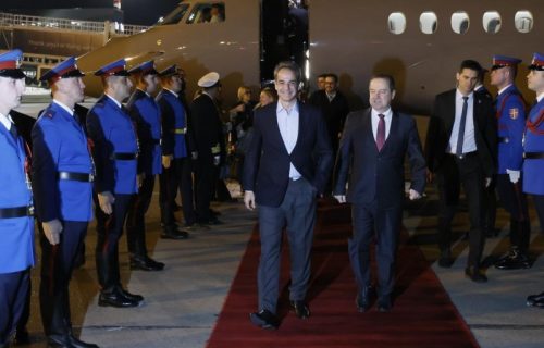 Micotakis stigao u Beograd, dočekao ga ministar Dačić, sutra planiran poslovni forum