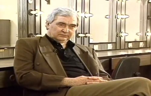 Preminuo glumac Gojko Šantić: Oglasilo se Jugoslovensko dramsko pozorište