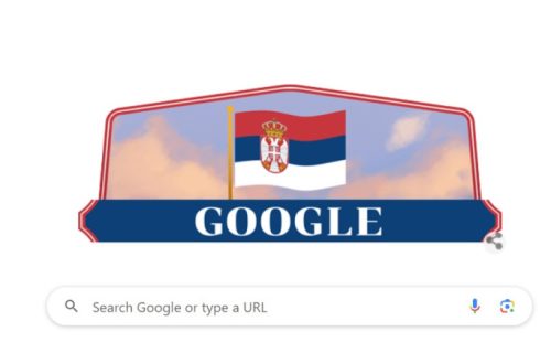 U čast Dana državnosti: I Google je danas u bojama srpske zastave