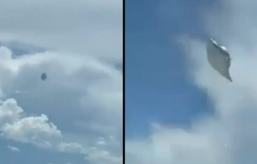 Najbolji snimak NLO ikada: Pilot snimio neidentifikovani objekat koji se kretao neverovatno brzo! (VIDEO)