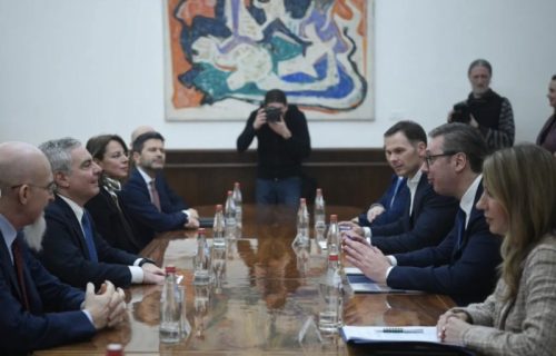 Predsednik Vučić: Odličan sastanak s predstavnicima Italijanske razvojne banke (FOTO)