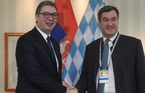Vučić sa Zederom: Odličan i prijateljski razgovor o investicijama i jačanju veza između Srbije i Bavarske (FOTO)