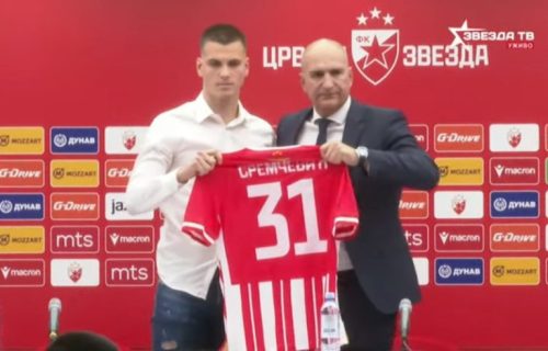 Zvezda predstavila Sremčevića: Sanjao sam crveno-beli dres