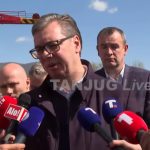 (UŽIVO) Mi smo već lider u regionu, nigde nemate prugu kao što je Beograd - Novi Sad: Vučić na obilasku radova