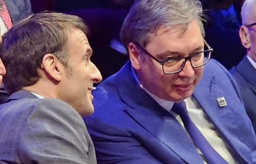 Predsednik Vučić sa Makronom na Samitu o nuklearnoj energiji: Informisao sam ga o situaciji na KiM (FOTO)