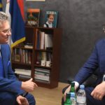 Predsednik Vučić se sastao sa Ševčovičem: Odličan susret i prilika da razmenimo mišljenja (FOTO)