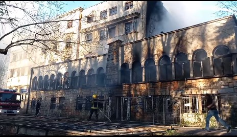 Požar u Vrnjačkoj Banji, gori hotel (VIDEO)