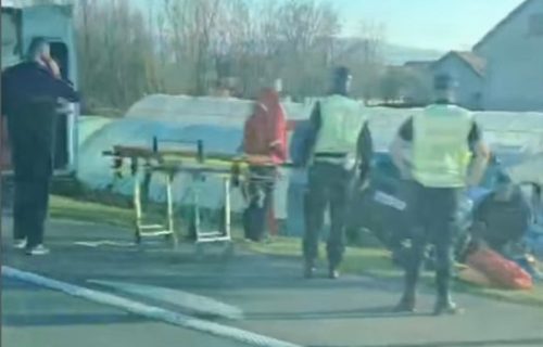 Devetoro mladih povređeno u udesu na putu Niš-Leskovac (VIDEO)