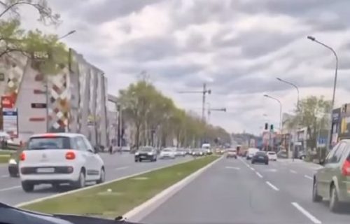 Neznanje, bezobrazluk ili nešto treće? Još jedna vožnja u kontrasmeru na ulicama Beograda (VIDEO)