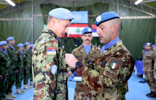 Pripadnicima Vojske Srbije uručene medalje Ujedinjenih nacija