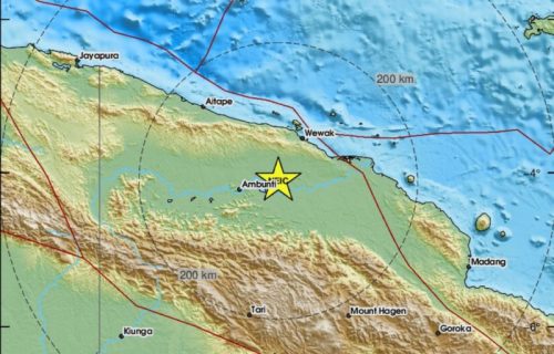 Dva snažna zemljotresa pogodila Papuu Novu Gvineju u razmaku od 20 minuta