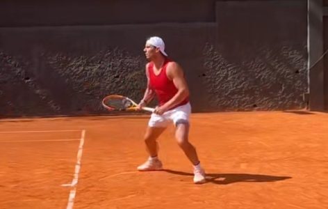 Vraća se Rafa Nadal: El toro nakon dužeg vremena konačno na terenu