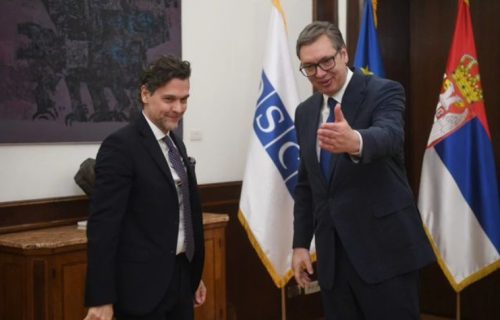 Predsednik Vučić sa direktorom ODIHR: "Otvoren razgovor o preporukama za unapređenje izbornog procesa"