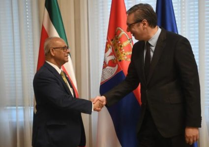 Vučić se sastao sa ministrom iz Surinama: “Ponovio sam značaj povlačenja odluke o priznanju Kosova”