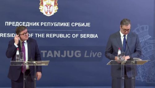 (UŽIVO) Predsednik Vučić i Džejms O’Brajan se obraćaju nakon važnog sastanka (VIDEO)