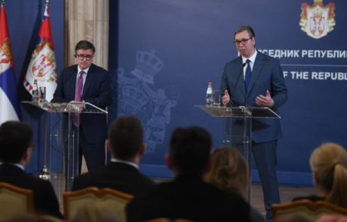 Predsednik Vučić nakon važnog sastanka sa O'Brajanom: Kada je reč o Kosovu nismo saglasni (VIDEO)