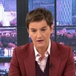 Ana Brnabić o pritiscima na Srbiju: "Teški dani su pred nama, udari su na ceo srpski narod"