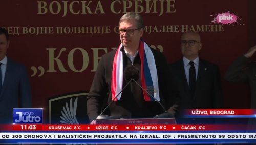 (UŽIVO) Predsednik Vučić se obraća na Danu “Kobri”: “Kada smo očekivali napad 2022. vi ste se odazvali”