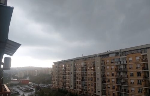 Veliki rizik od tornada u Beogradu - pogledajte krak superćelije oko Avale (FOTO)