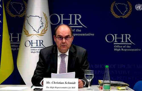 Kristijan Šmit: Podnosim ostavku na mesto visokog predstavnika u BiH
