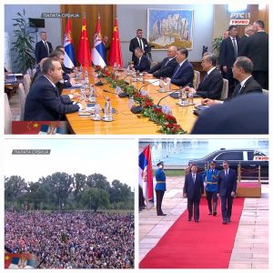 Počeo razgovor Vučića i Sija: Kineski predsednik počastvovan svečanim dočekom ispred Palate Srbija (VIDEO)