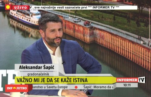 Šapić: Važno je da u ovom trenutku sačuvamo državno jedinstvo i branimo nacionalne interese