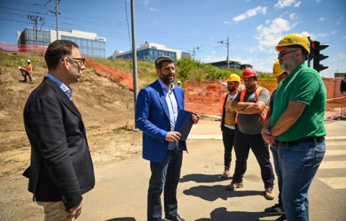 Šapić: "Podvožnjak u Bulevaru umetnosti korak ka saobraćajnom rasterećenju Novog Beograda"