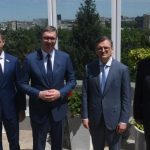 Vučić se sastao sa Kulebom: Razgovor o evropskom putu i potrebi uspostavljanja mira (FOTO)