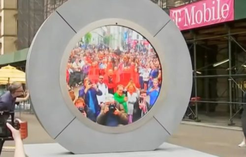 Osmišljen prvi "portal" koji spaja dva grada preko okeana (VIDEO)