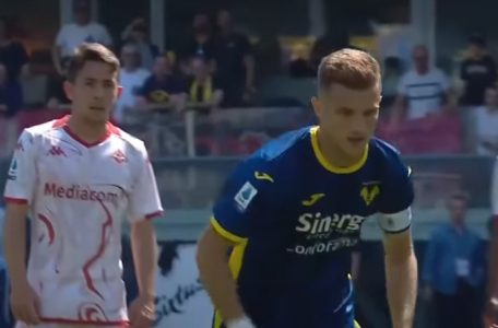 Perfektno izveden penal: Lazović postigao gol za Veronu (VIDEO)