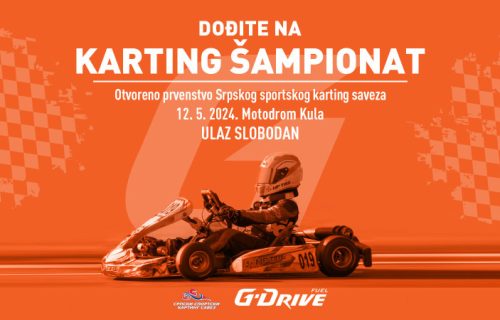 DOŽIVITE G-DRIVE #TAKOMOĆNO KARTING ISKUSTVO: Čekamo te na drugoj trci karting šampionata!