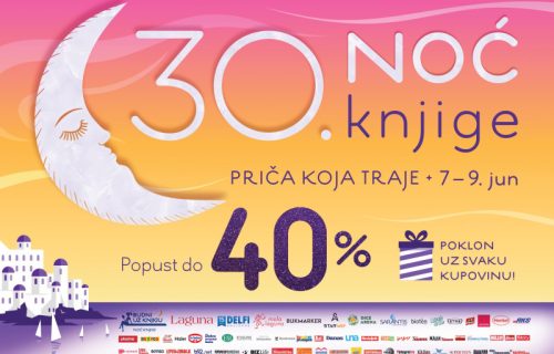 Još jedna Noć knjige: Popusti i do 40 odsto