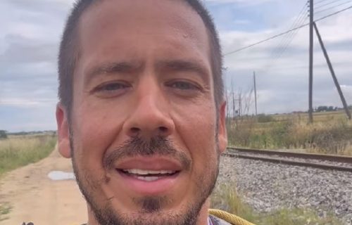 Nikola Rokvić skoro stigao do cilja: Danas ga je zatekao veliki problem na putu, ali se snašao! (FOTO)