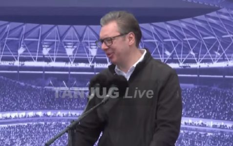 (UŽIVO) Vučić se obraća na ceremoniji početka izgradnje Nacionalnog stadiona: “Sanjali smo velike snove” (VIDEO)