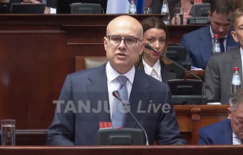 Vučević izneo ekspoze nove Vlade: "Vodićemo politiku mira i čuvaćemo dobre odnose sa susedima"