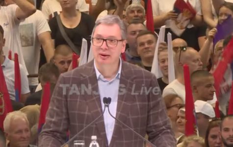 (UŽIVO) Predsednik se obraća na predizbornom skupu “Aleksandar Vučić – Novi Sad sutra”: “Izbori su veoma važna stvar” (VIDEO)