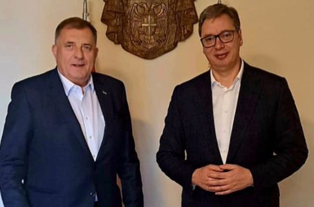 Vučić se sastao sa Dodikom: “Pripreme za Sabor 8. juna glavna tema”