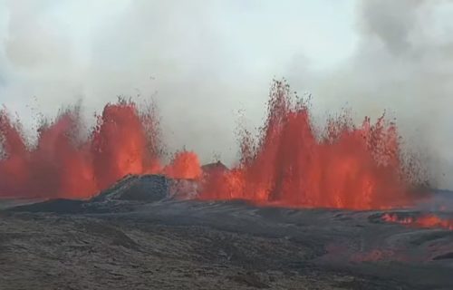 Ponovo eruptirao vulkan na Islandu, peti put od decembra: Vlasti i naučnici izdali upozorenja