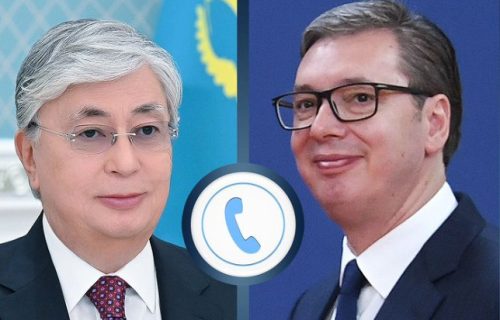 O poseti i saradnji u oblasti veštačke inteligencije: Vučić razgovarao sa predsednikom Kazahstana (FOTO)