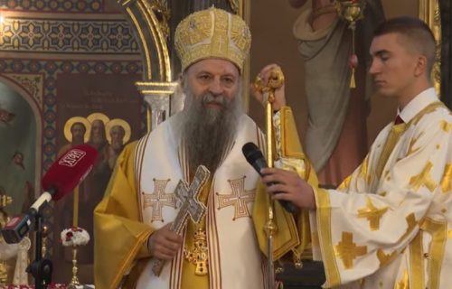 Za spasenje srpske države i naroda: U podne zvone zvona na pravoslavnim crkvama, patrijarh Porfirije poziva na molitvu