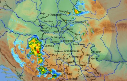 RHMZ izdao HITNO upozorenje: Nevreme iz Bosne ide ka Srbiji, pljuskovi i grad pogodiće ove delove zemlje