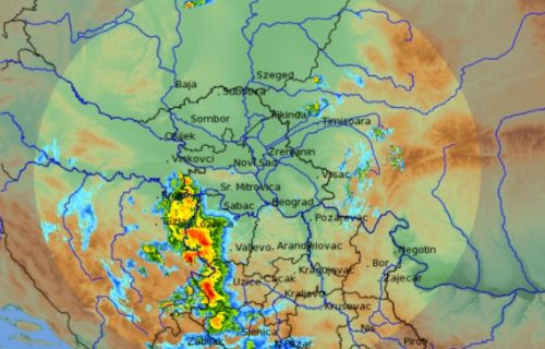 Pljuskovi, grad i jak vetar: Jako nevreme iz Podrinja pogodiće južne delove Zlatiborskog i Raškog okruga