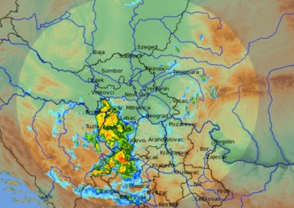 Evo kada će tačno stići u Beograd: RHMZ upozorava da se plјuskovi s grmlјavinom sele na sever