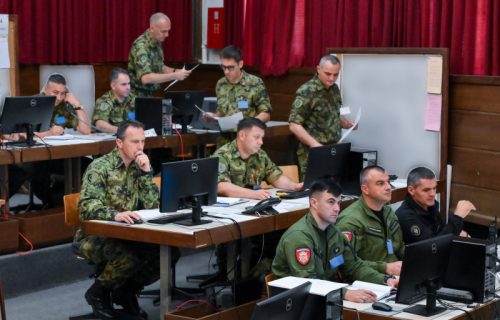 „Združena vatra 2024“: Uvežbavanje štabnih procedura u procesu donošenja vojnih odluka