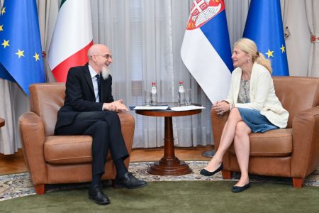 Održan sastanak sa ambasadorom Italije, Nj.E. Luka Gori: „Srbija je jedina zemlja sa kojom smo tri puta organizovali forum“