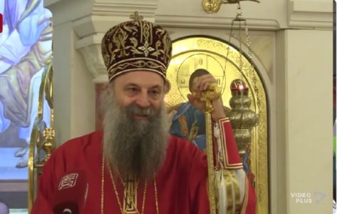 Patrijarh Porfirije: “Svi treba da se molimo za Srbe sa Kosova i Metohije” (VIDEO)
