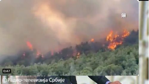 Požar u turskom letovalištu: Evakuisan gosti hotela i meštani nekoliko okolnih sela (VIDEO)