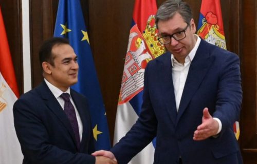 Predsednik Vučić sa ambasadorom Egipta Salahom: "Srbija kao i Egipat predstavlja stub stabilnosti"