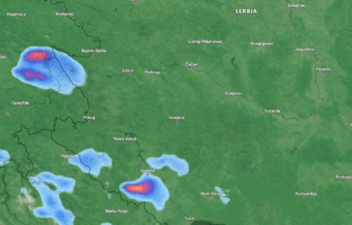 Jaki pljuskovi se približavaju ovim krajevima Srbije: Ka zemlji idu dva grmljavinska sistema